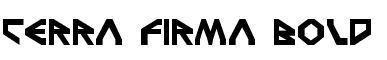 Show font details for  Terra_Firma_Bold.ttf