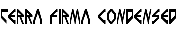 Show font details for  Terra_Firma_Condensed.ttf